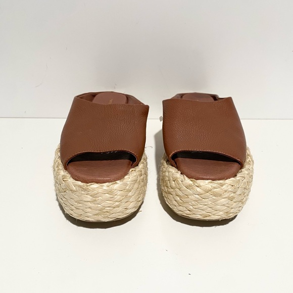 INTENTIONALLY BLANK hightide espadrille platform in terracotta Size 7 - Picture 3 of 9
